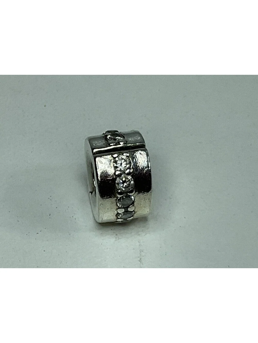 Pandora Sparkling Row Clip Charm Retired
